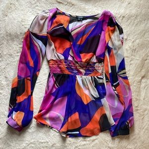 Xoxo Floral Bell Sleeve Blouse 💄